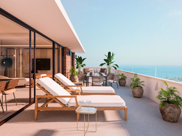 2-bedroom, 2-bathroom penthouse with jacuzzi, Higuerón area, Fuengirola