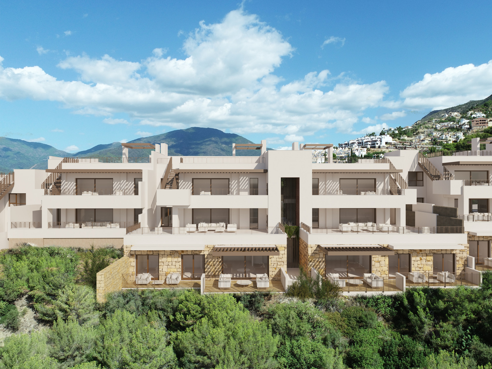 Almazara Forest cozy apartments on the mountain in Istan