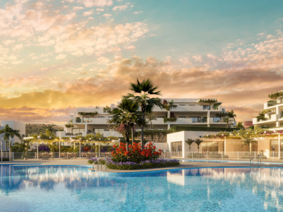 Amaranta Living Casares Golf, relaxed living and golf in exclusive apartments and penthouses.