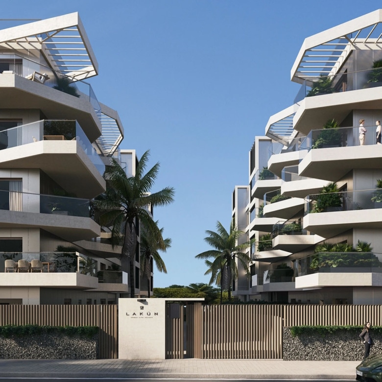 An urban life resort