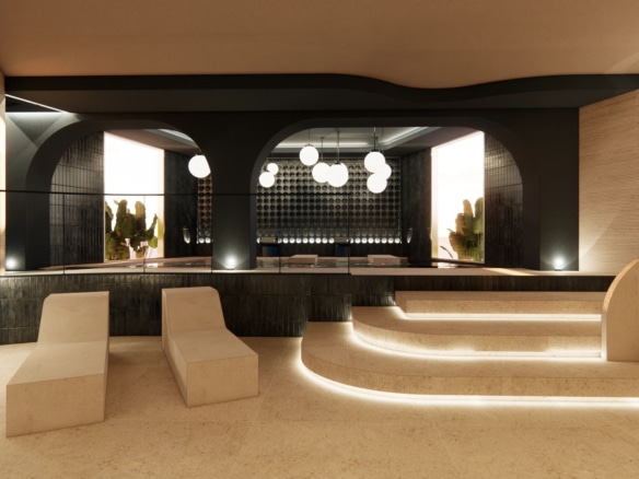 An urban life resort