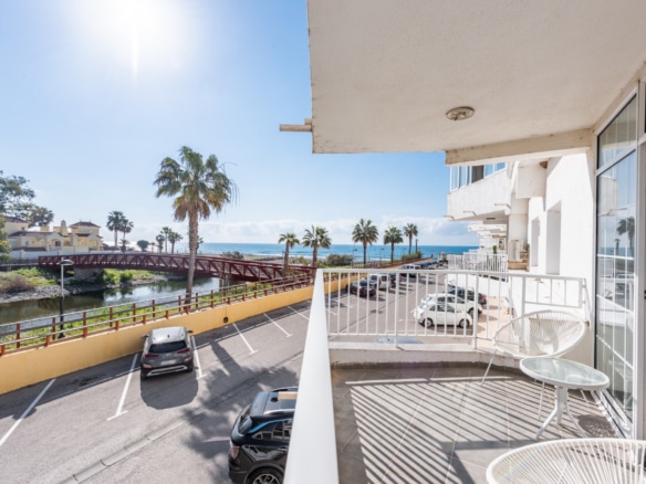 Beach front apartment for sale.
