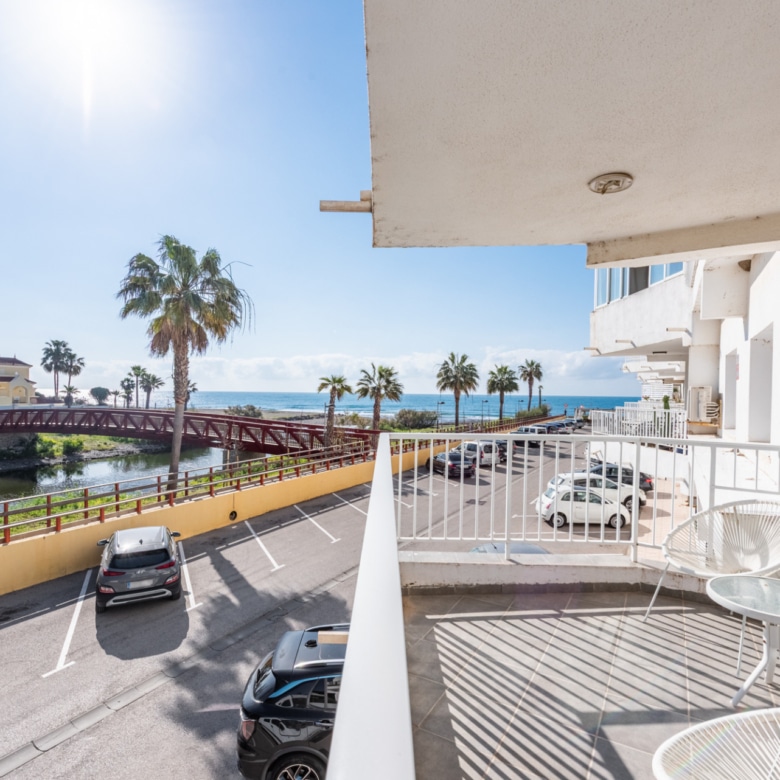 Beach front apartment for sale.