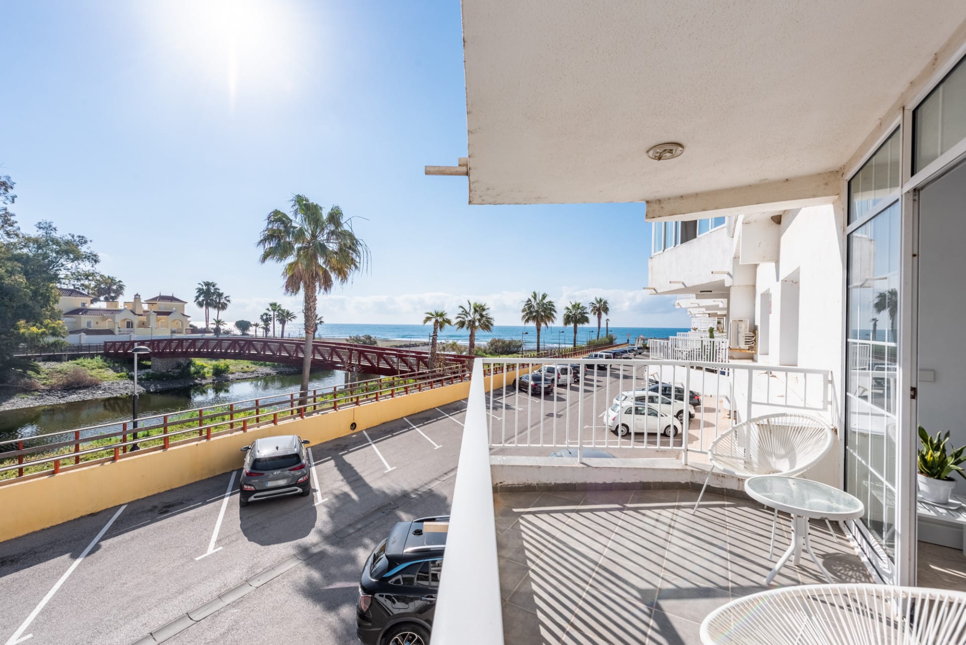 Beach front apartment for sale.