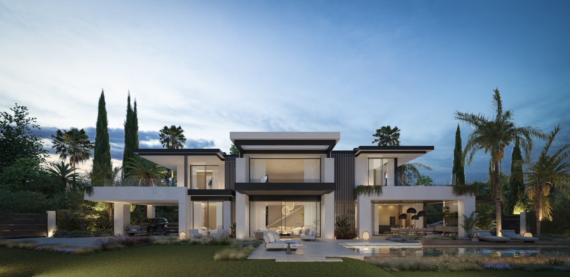 Blume an exclusive boutique collection of 3 contemporary villas just steps from the beach in one of Marbellas most prestigious residential areas 10