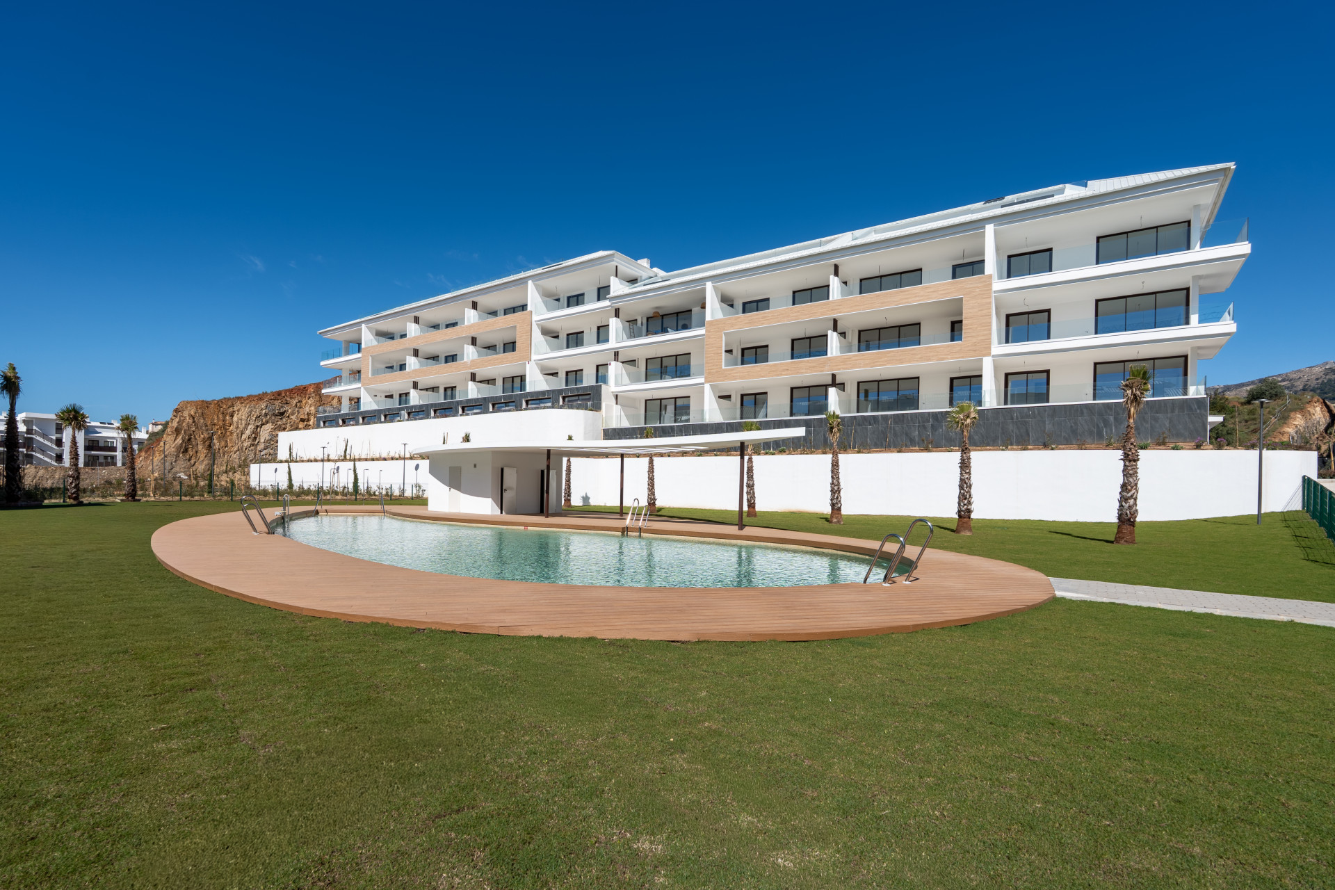 Brand New 2 Bedroom Apartment with Pool amp Coastline Views