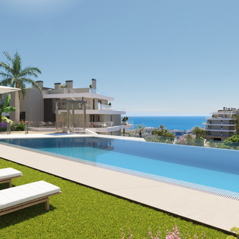 Calanova Collection, spacious and elegant apartments close to golf course in Mijas
