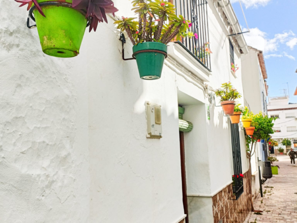 Classic Andalusian Independent House in Estepona's Historic Center