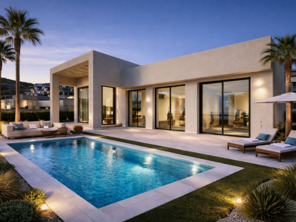 Einzigartige Gelegenheit – Brand New 3-Schlafzimmer Corner Villa in Exclusive Benahavís Estate Ready Q1 2026