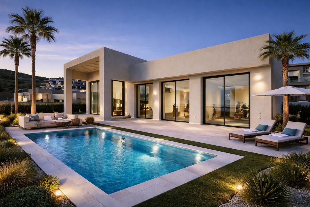 Einzigartige Gelegenheit – Brand New 3-Schlafzimmer Corner Villa in Exclusive Benahavís Estate Ready Q1 2026