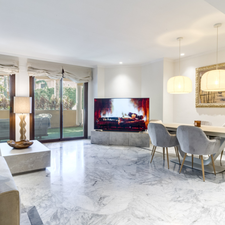 Elegante Erdgeschosswohnung in La Quinta del Virrey, Marbella Goldene Meile