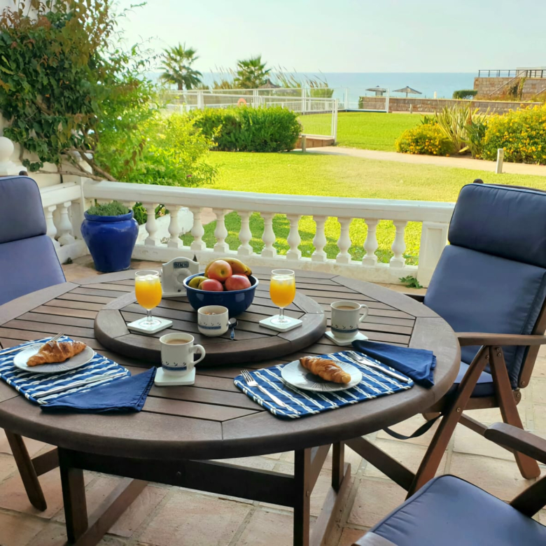 Exclusive South-Facing Beachfront Townhouse with Panoramic Sea Views