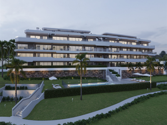 Exclusive residential of 38 apartments with stunning sea views