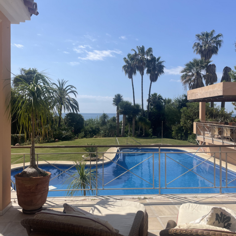 Frontline beach villa, New Golden Mile, Estepona