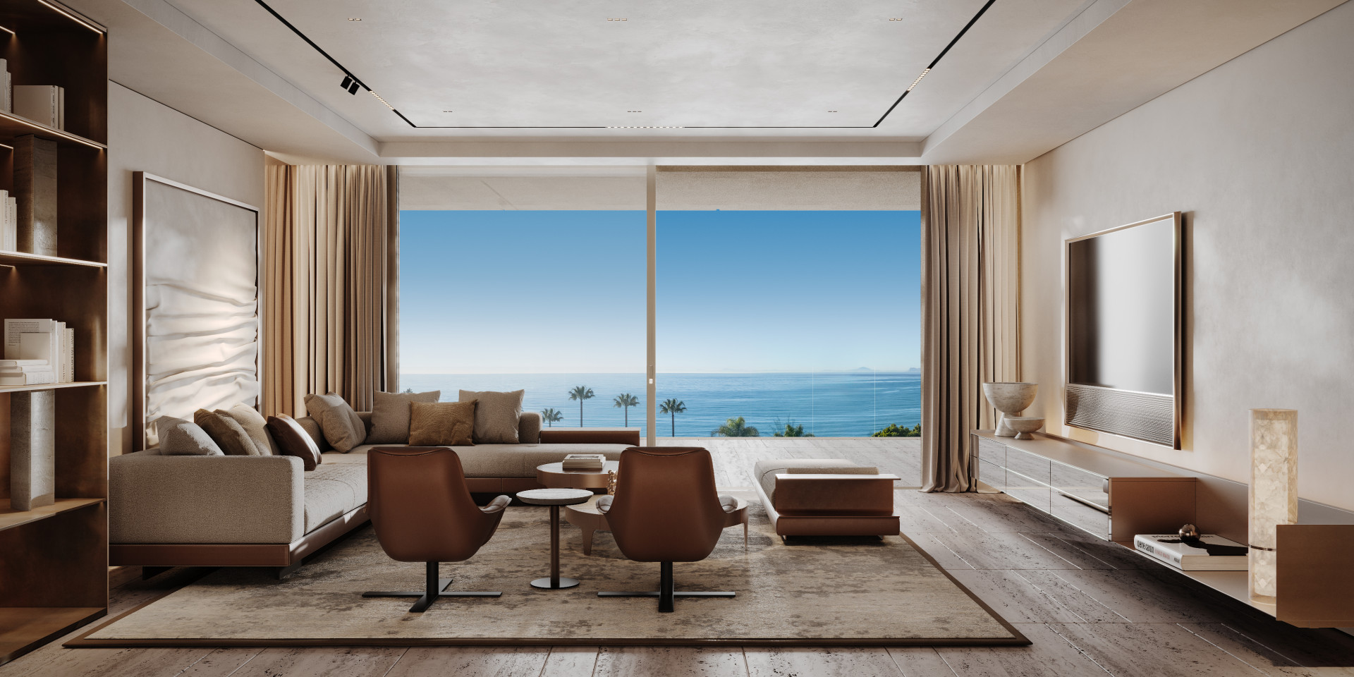 Fully Serviced 3-Bedroom Apartment for Sale in Tyrian, Estepona – Frontline Beach Living