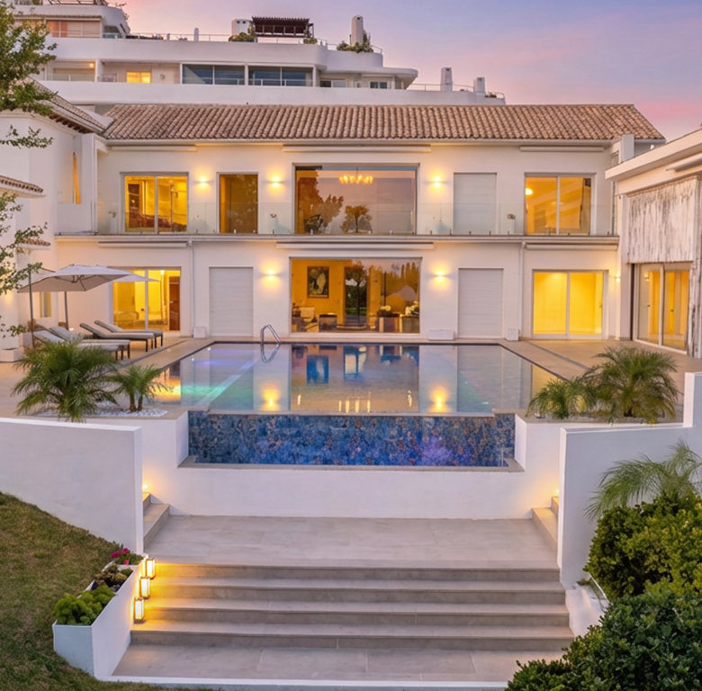 Große Villa am Golfplatz in Guadalmina Alta, Marbella