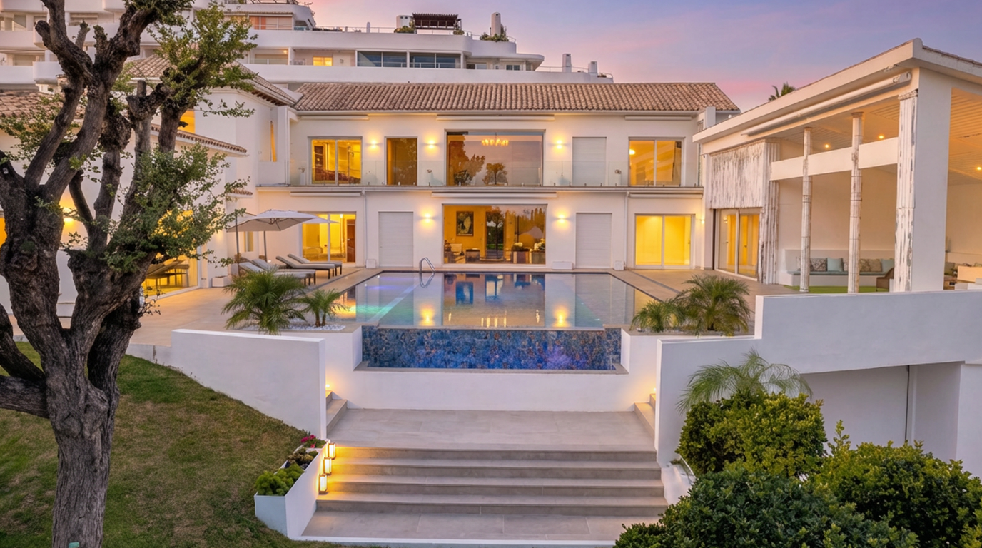 Grose Villa am Golfplatz in Guadalmina Alta Marbella