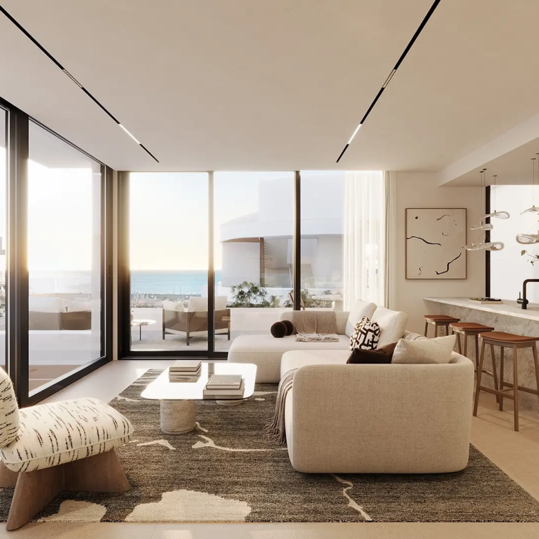 Homes caressed by the Mediterranean breeze