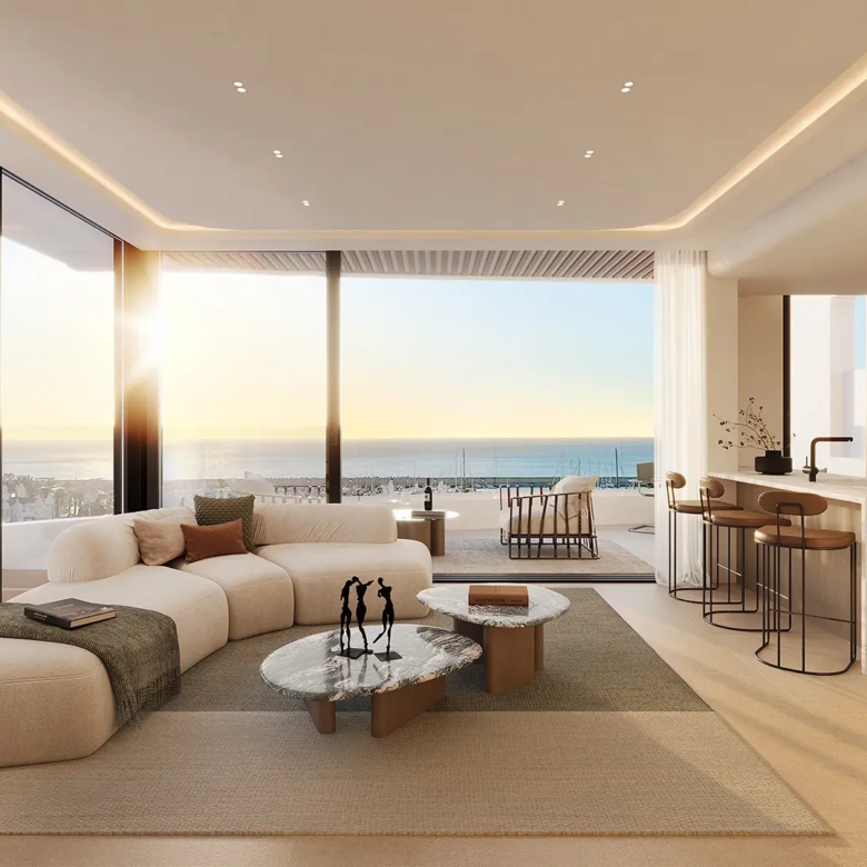 Homes caressed by the Mediterranean breeze