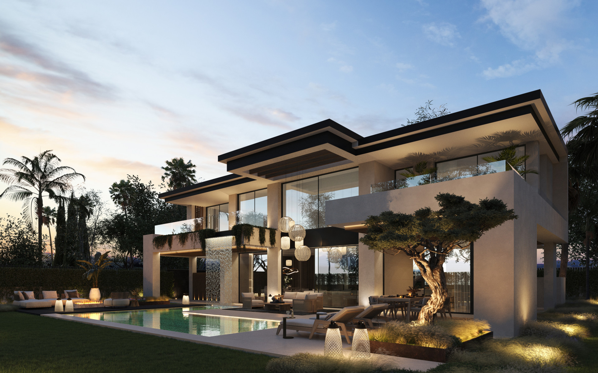 Impressive villas with panoramic views in Cortijo Blanco San Pedro de Alcantara