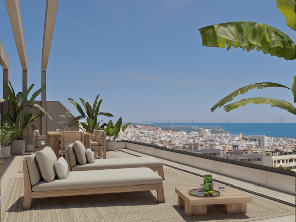 Las Mesas Infinity Homes, exceptional sea views in apartments and penthouses in Estepona.