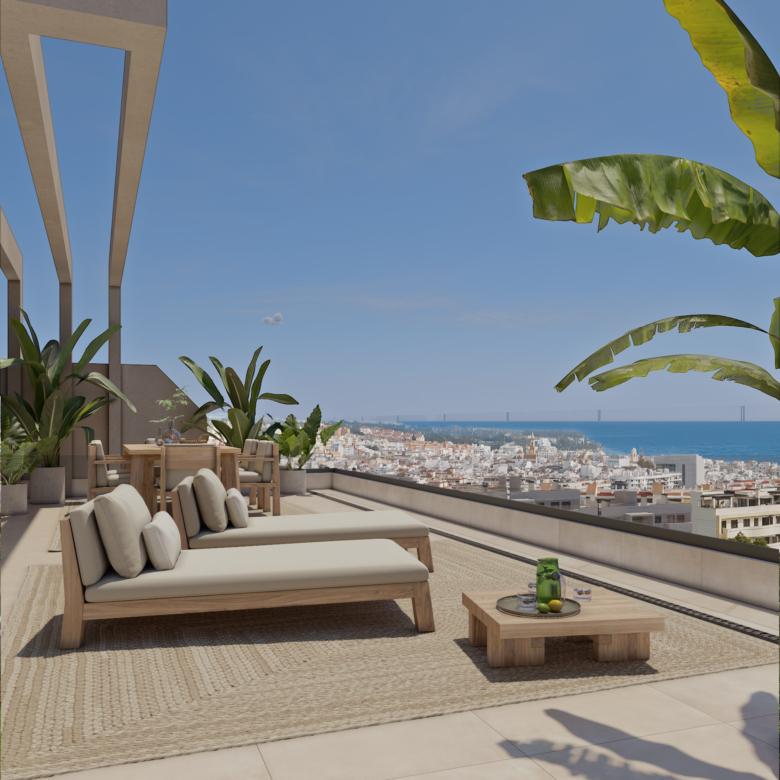 Las Mesas Infinity Homes, exceptional sea views in apartments and penthouses in Estepona.