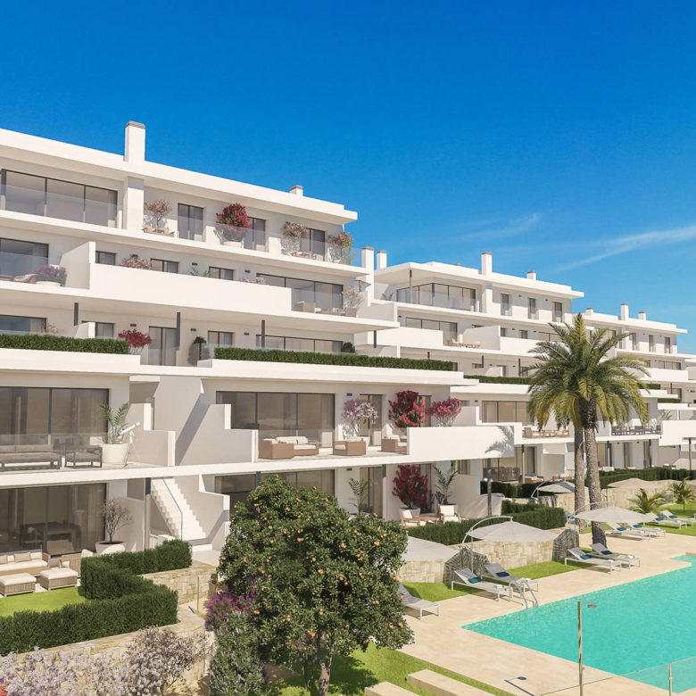 Las Terrazas de Cortesín Bon Air, modern apartments and penthouses in the prestigious Finca Cortesín