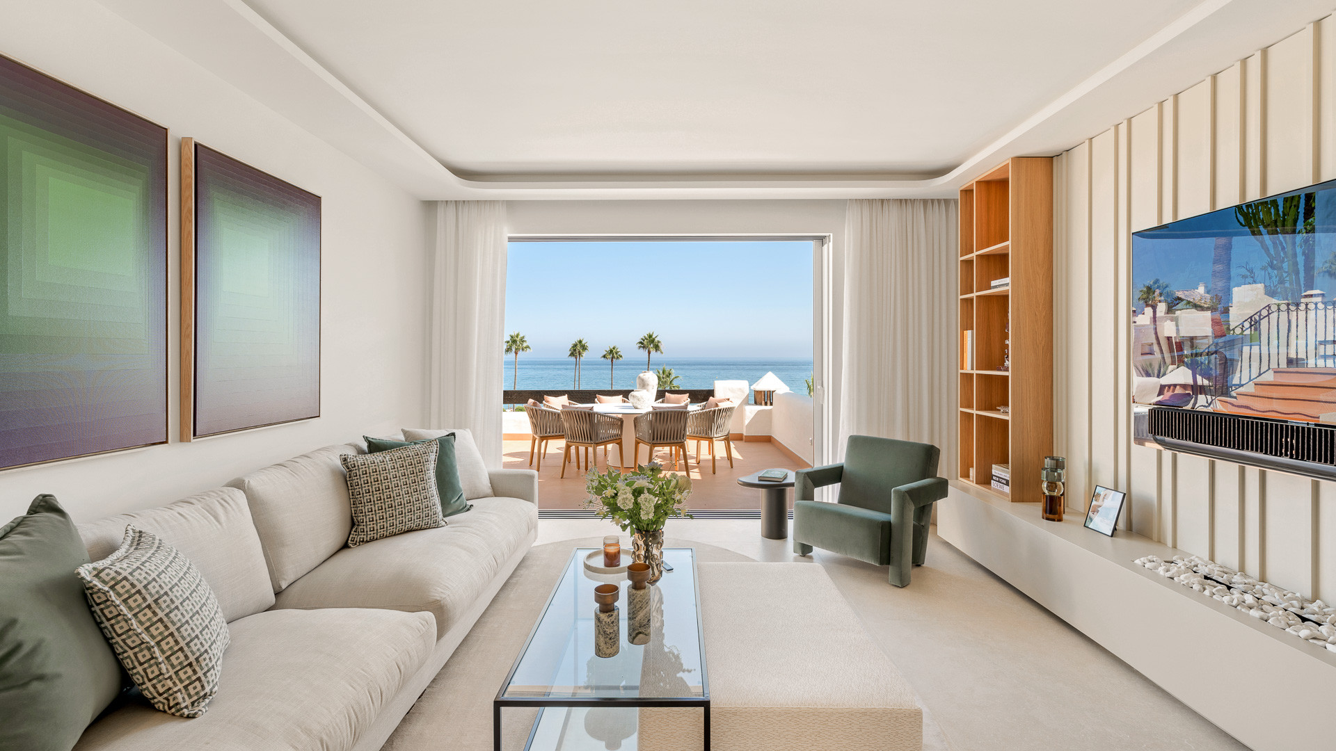 Luxurioses Penthouse direkt am Strand in Bahia del Velerin Estepona 2