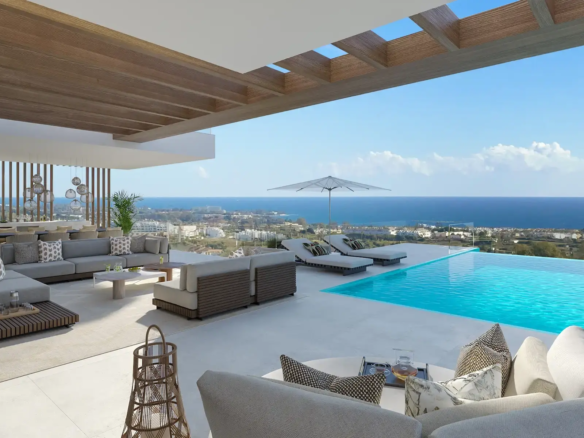 Luxury villas in a tranquil setting