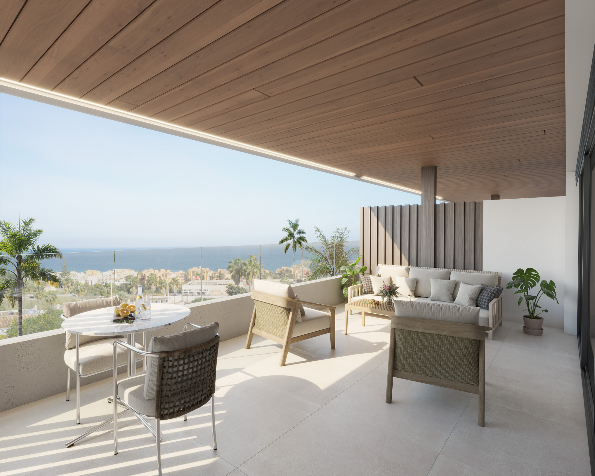 Modern New Build Apartment with Sea Views in Los Hidalgos Manilva