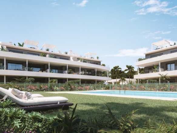 Natura Estepona, modern apartments with stunning seaviews in Estepona