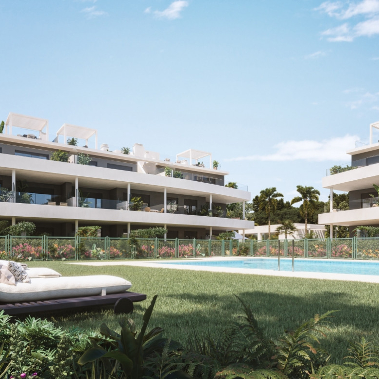 Natura Estepona, modern apartments with stunning seaviews in Estepona