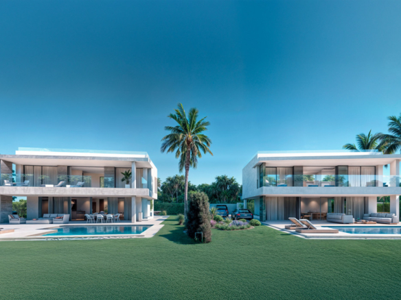 New Luxury Villas in Monte Biarritz with Partial Sea Views