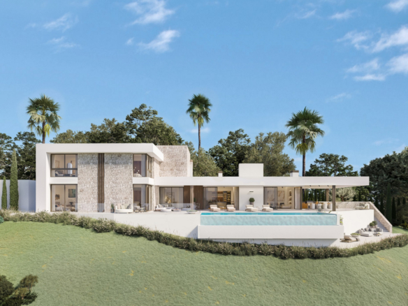 New build villa for sale in Mijas Costa, Malaga, Spain