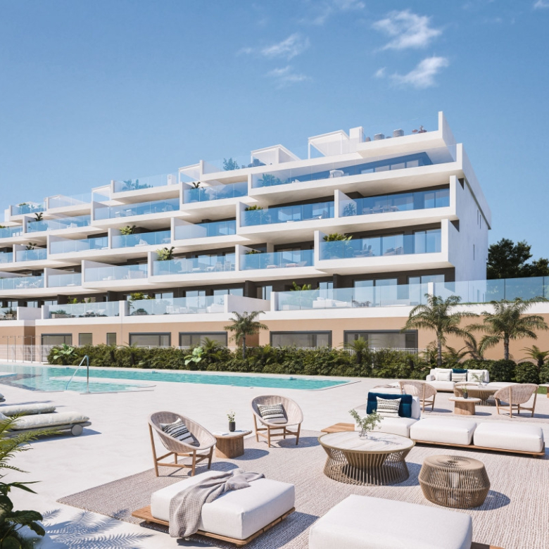 Pure Sun Residences, modern design apartments and penthouses in Manilva