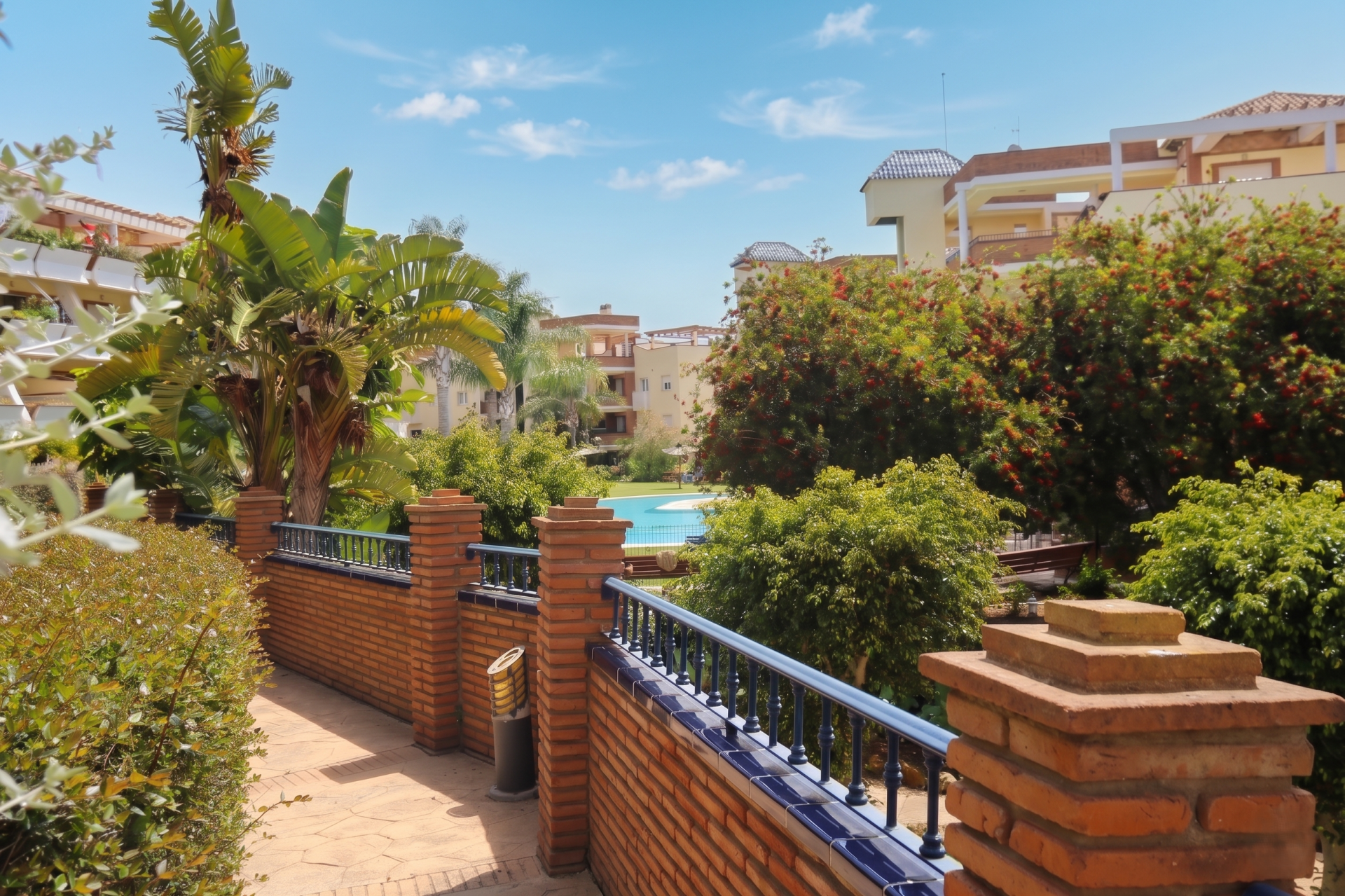 Reforma prilezitost Velke dve loznice prizemi zahradni byt se nachazi v Riviera del Sol Mijas
