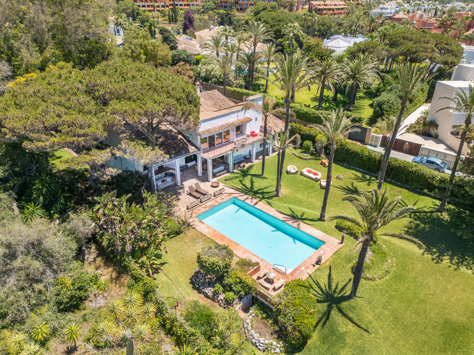Schone Villa am Meer