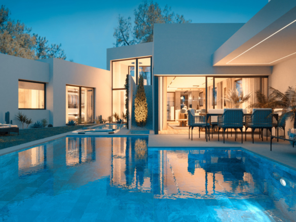 Spectacular modern villa in Marbesa