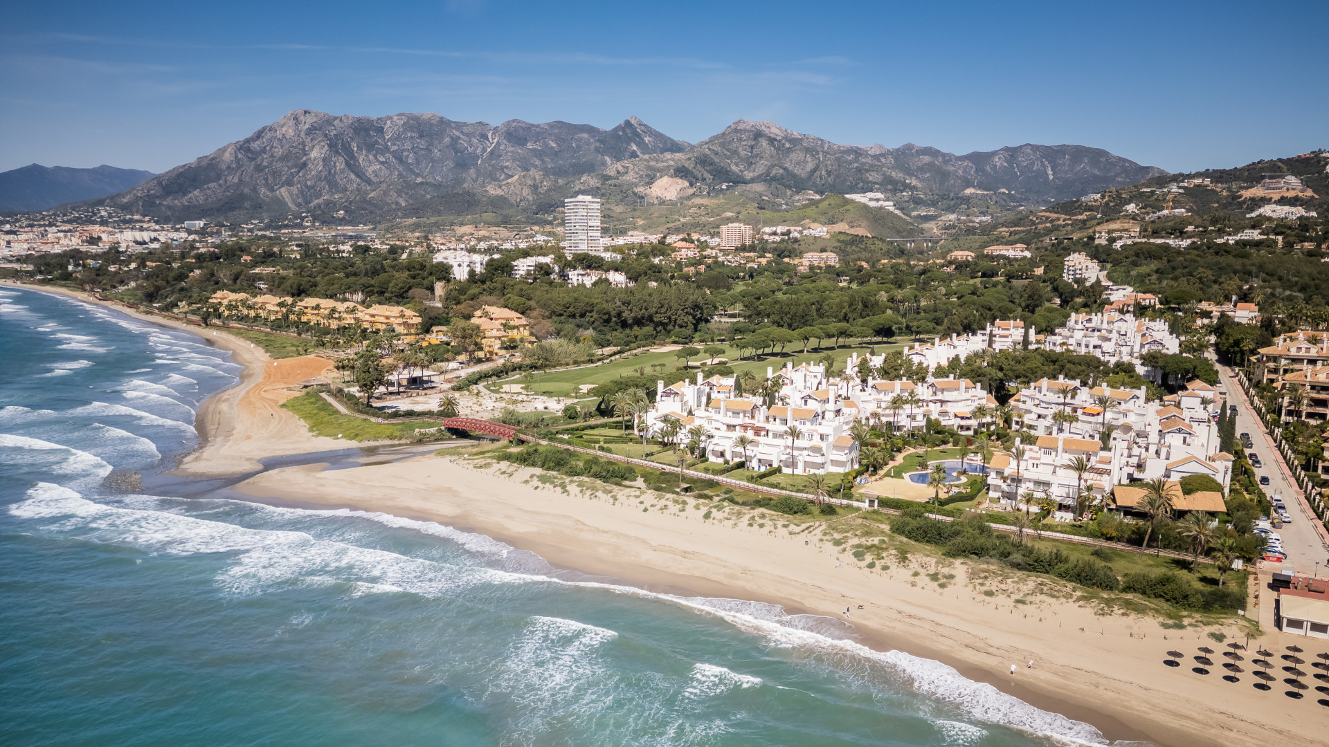Strandnahe Wohnung in Los Monteros Palm Beach Marbella Ost