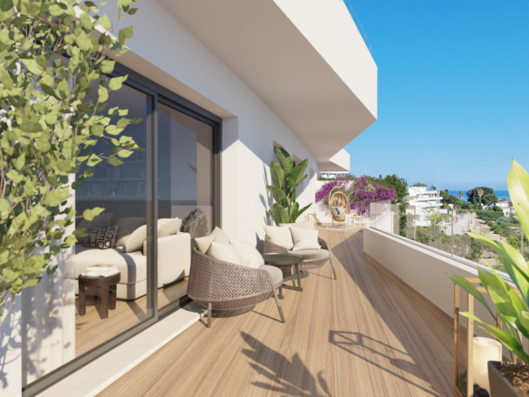 Stunning Apartments &amp;amp; Penthouses for sale in Estepona with beautiful sea views