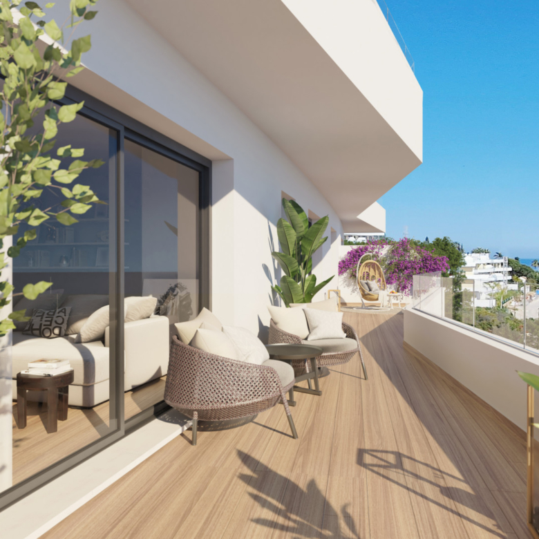Stunning Apartments &amp;amp; Penthouses for sale in Estepona with beautiful sea views