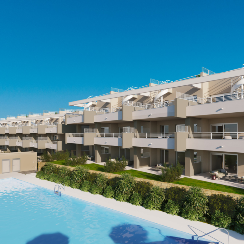Sunny Golf, modern frontline golf apartments and penthouses in Estepona.