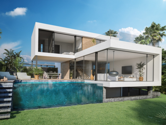 The sanctuary Villas, 12 luxury design villas just by El Campanario Golf & Country House.