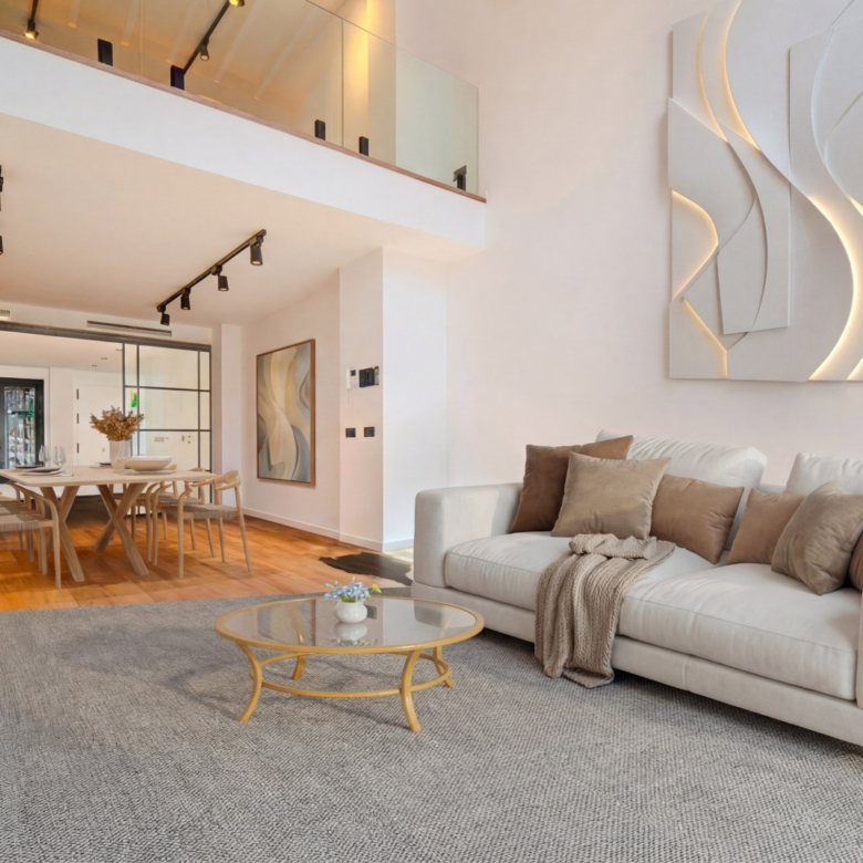 Unique Designer Home with 5m Ceilings and Rooftop Terrace in Estepona