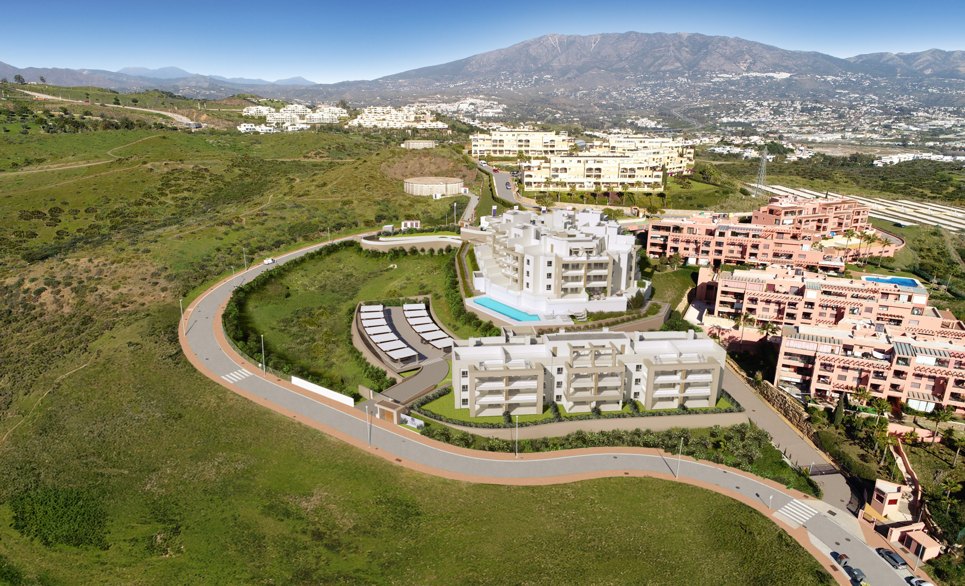Valley Views exclusive apartments and penthouses with sea views in Mijas