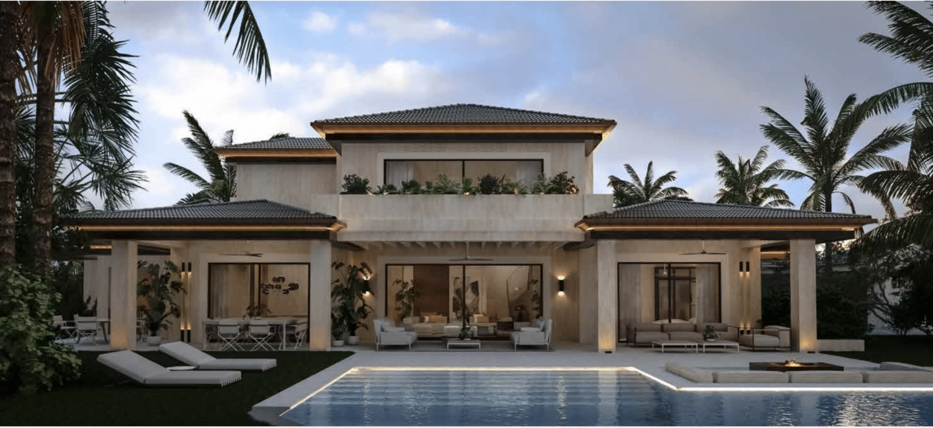 Villa Lagos Projekt in Atalaya La Alqueria – Frontline Golf mit Panoramablick See amp Meerblick