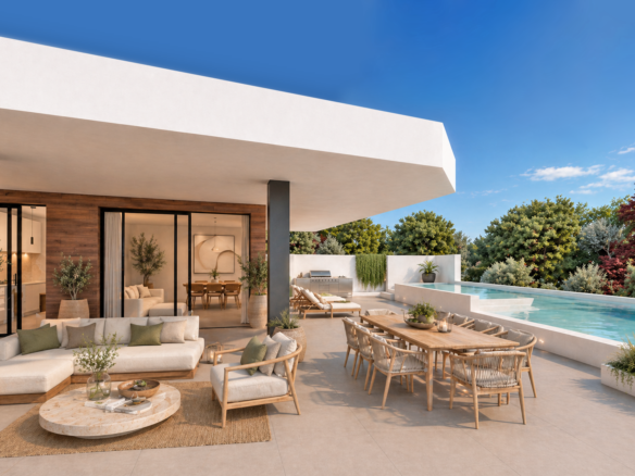 3-bedroom penthouse with sea views