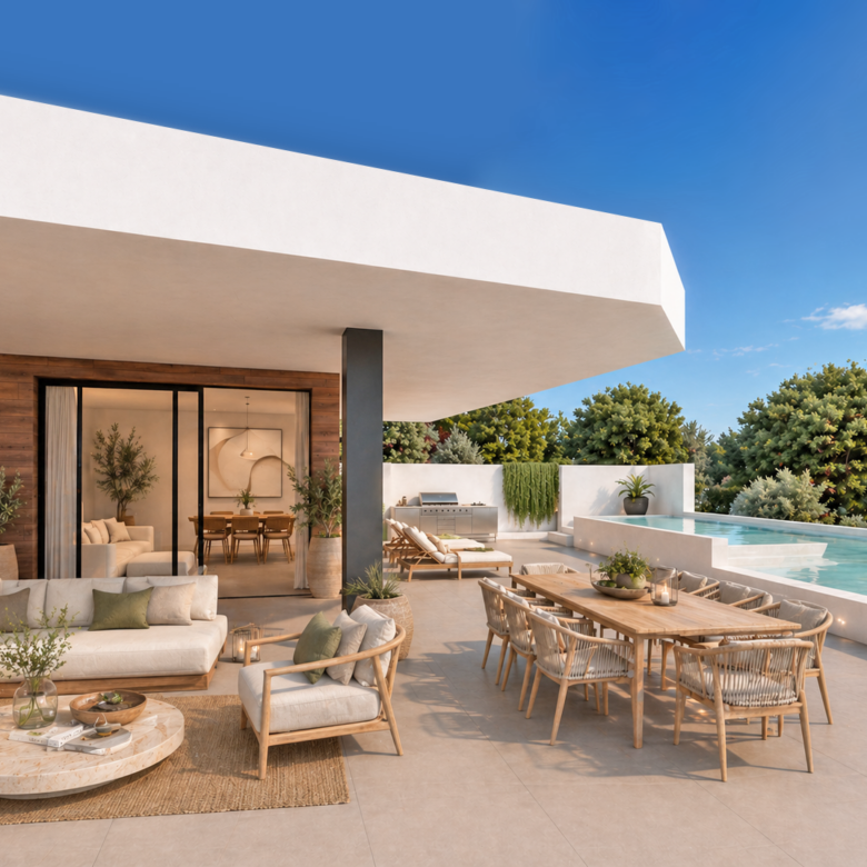 3-bedroom penthouse with sea views