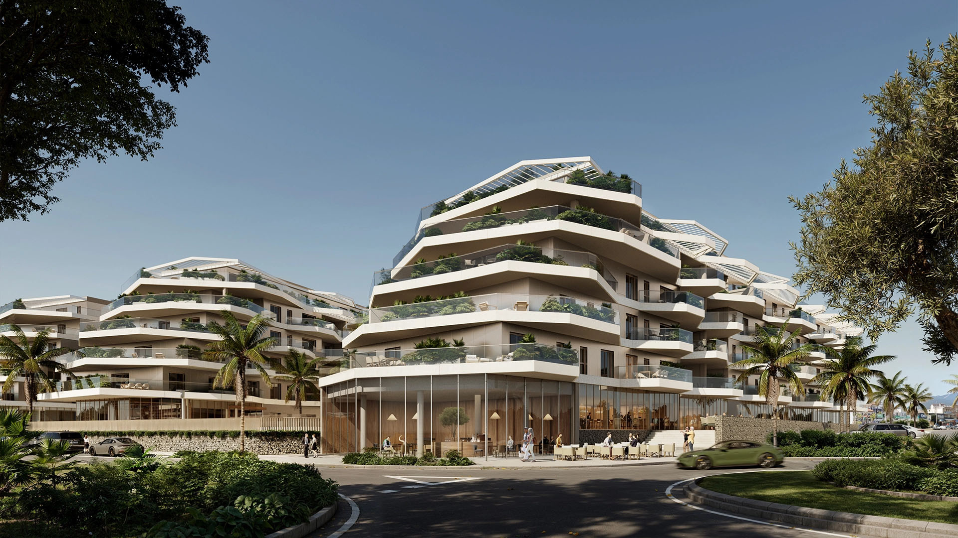 An urban life resort