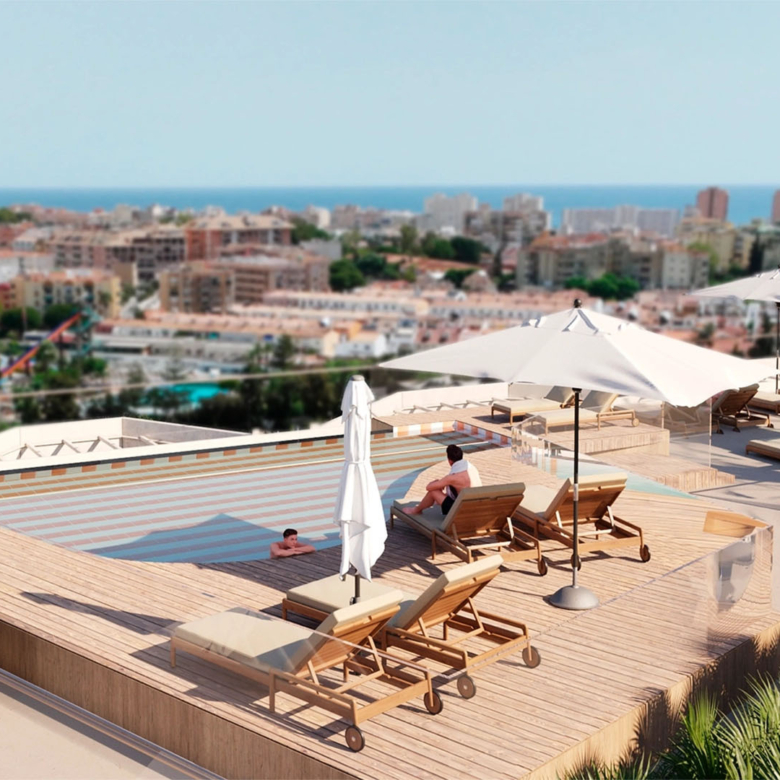 An urban life resort